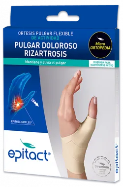 Ortesis de pulgar flexible para la rizartrosis - Epitact